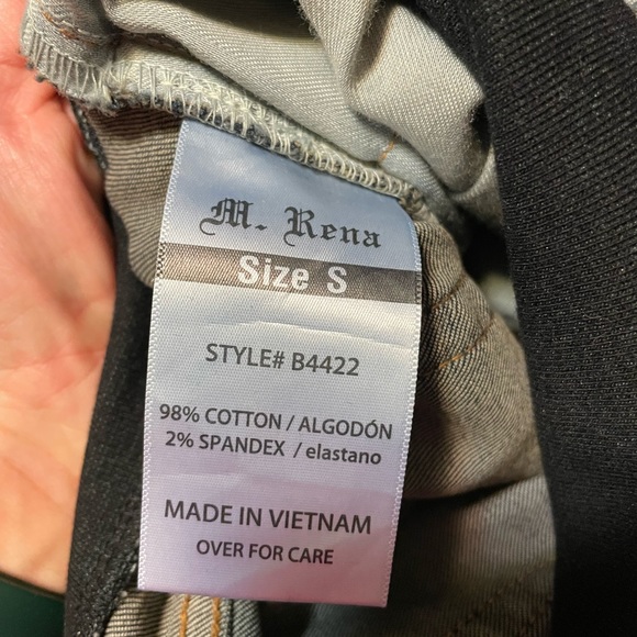 M. Rena elastic waist jeans/maternity jeans - Picture 3 of 4